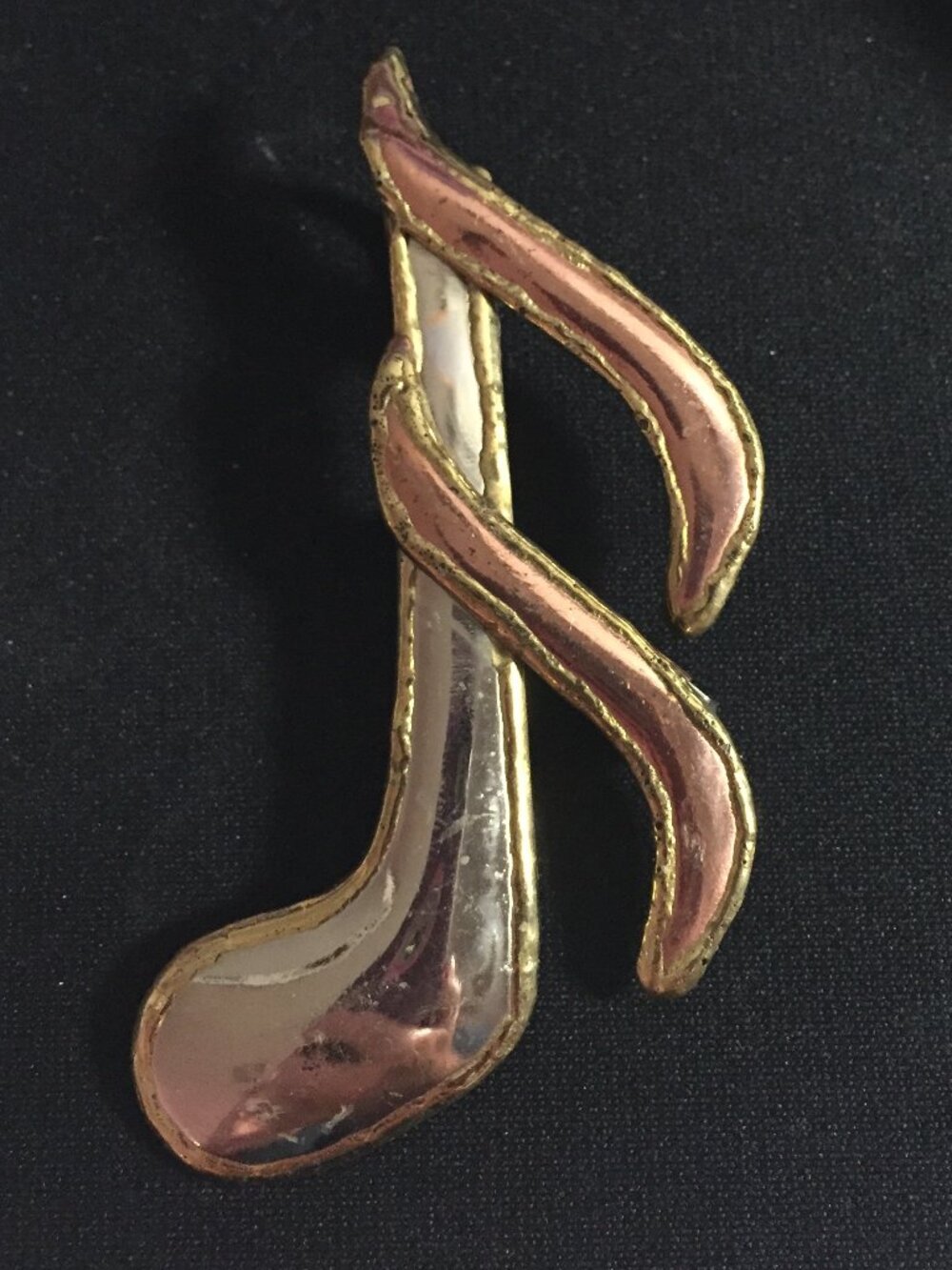 Mixed Metals Brooch
